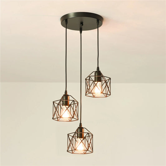 Nordic Chandelier: Vintage Creative Dining Room Light