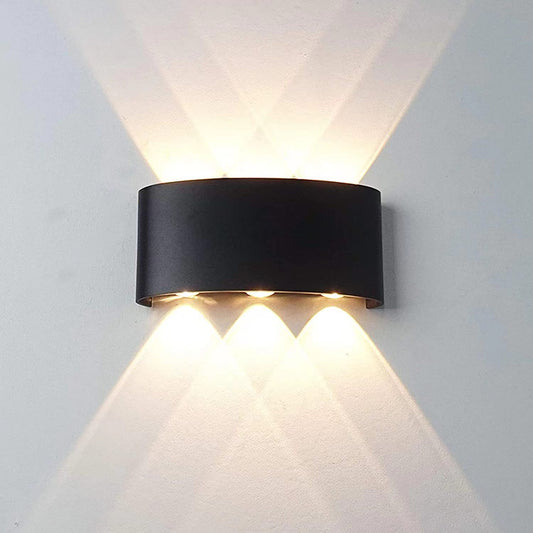 LED Wall Sconces: Modern Up/Down Indoor Outdoor Lights