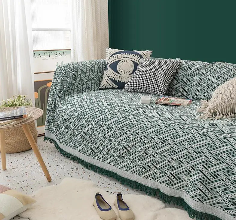 Universal Sofa Cover - French Style, All-Season Protection