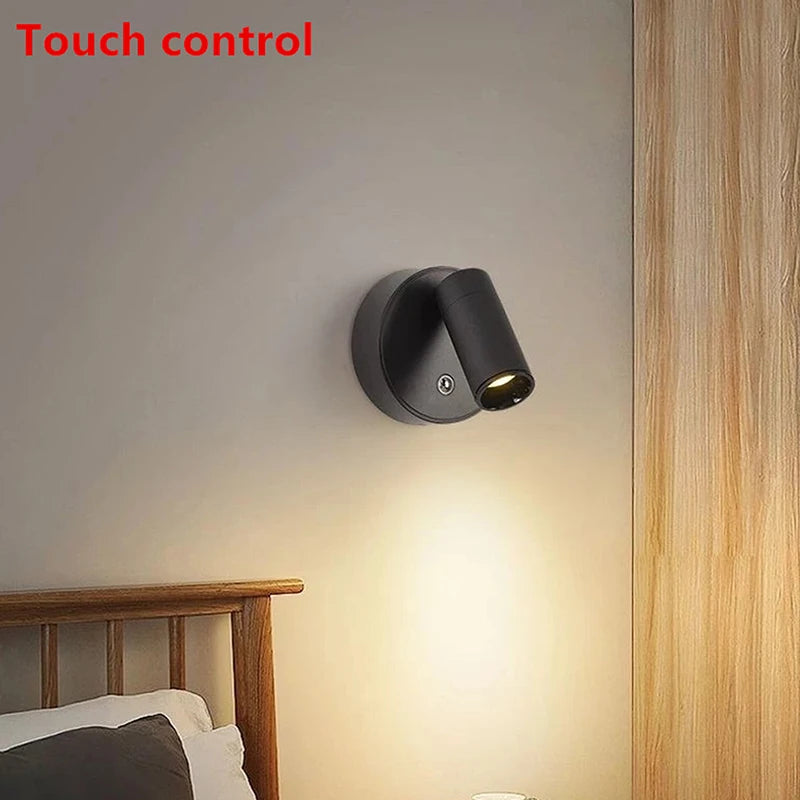 LED Spotlight Touch 2000mAh Magnetic Base Wall Light