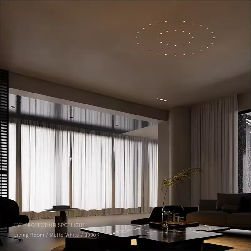 Mini Anti-glare LED COB Spotlight 3W Dimmable LED Downlight