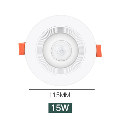 PIR Motion Sensor LED Downlight - Smart Home Spot Light
