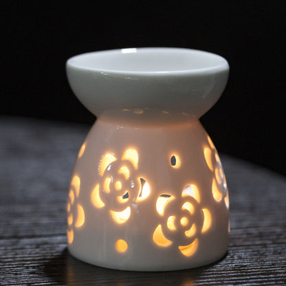 Candle Warmer: Valentine's Wax Melt Burner - Ceramic Candle Warmer Diffuser