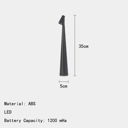Nordic Creative Art ABS Rechargeable LED Decoration Table Lamp Desk Light For Bar Living Room Bedroom Study Lighting Fixtures