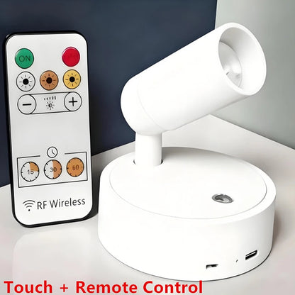 LED Spotlight Touch 2000mAh Magnetic Base Wall Light