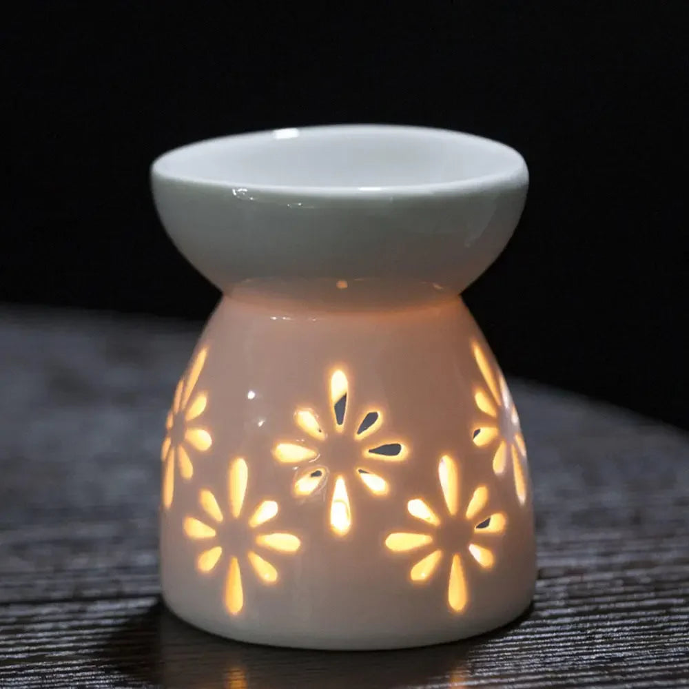 Candle Warmer: Valentine's Wax Melt Burner - Ceramic Candle Warmer Diffuser