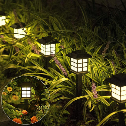 Solar Pathway Lights 2-Pack: Waterproof Outdoor Garden Lamps