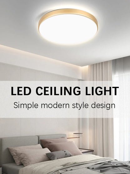 LED Ceiling Light Fixture Panel 30W - Waterproof Bathroom & Kitchen