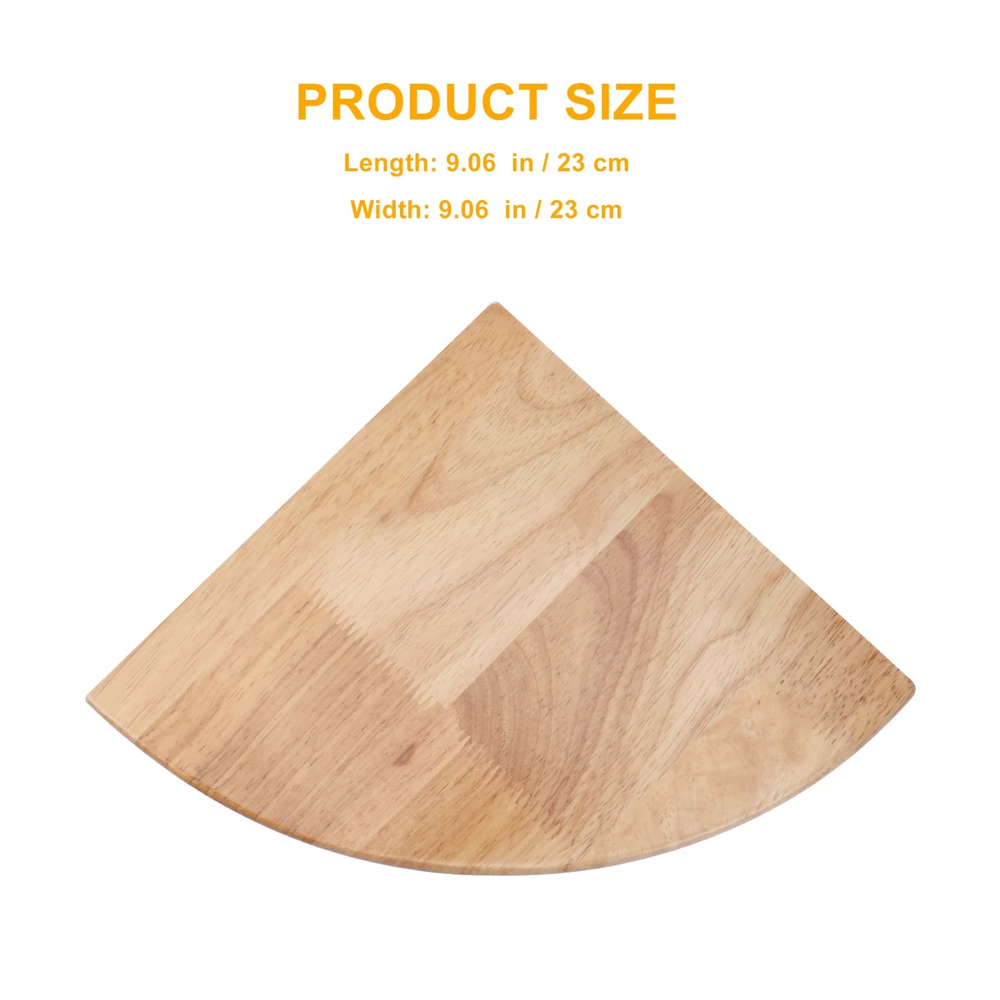 Floating Shelves - Rustic Wood Wall Mounted Corner Organizer