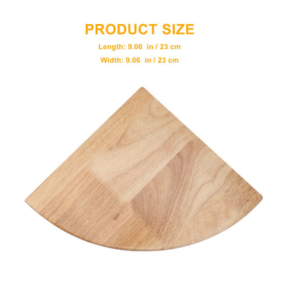 Floating Shelves - Rustic Wood Wall Mounted Corner Organizer