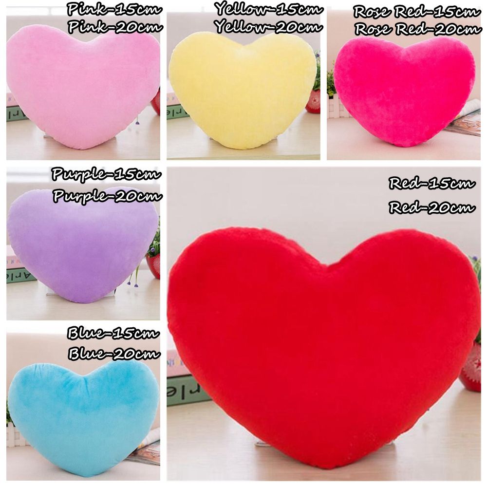 Heart Plush Pillow - Kawaii Gift for Birthdays & Valentines