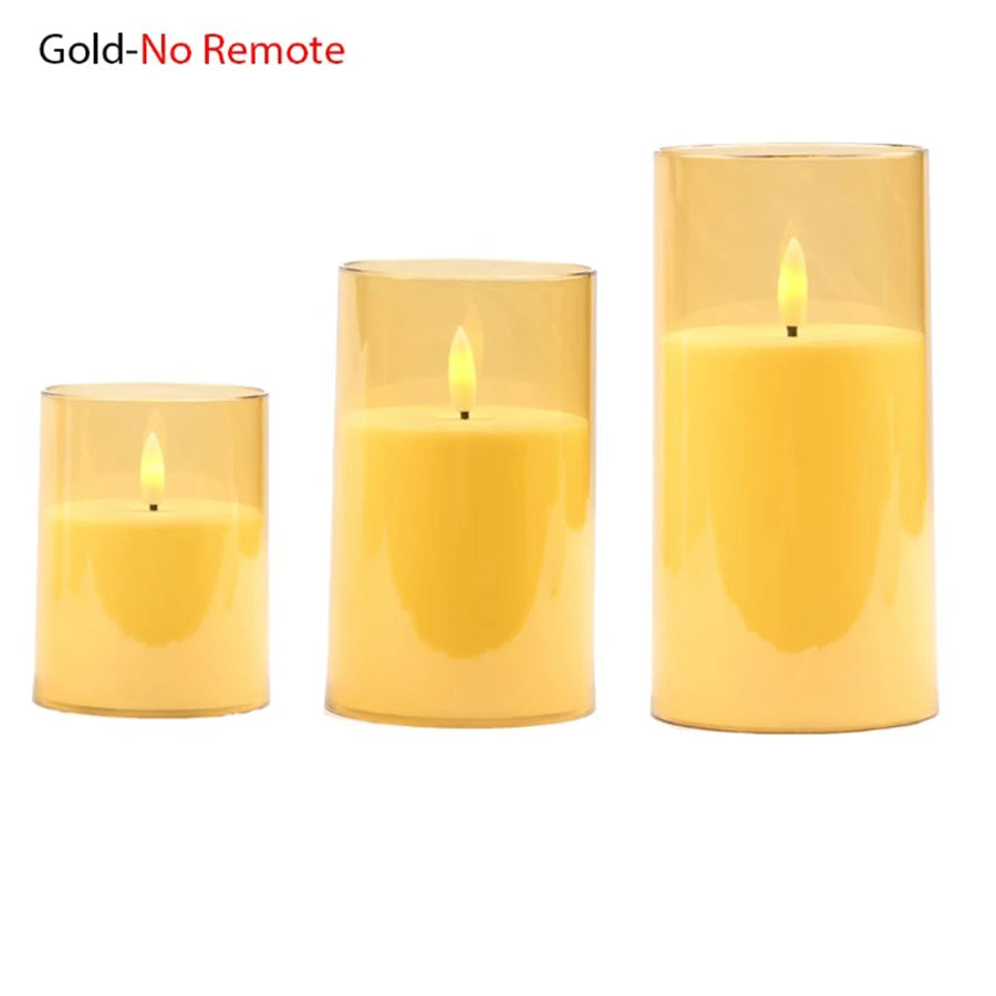 LED Flameless Candles with Remote - Home & Party Decor