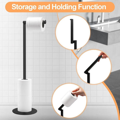 Toilet Paper Stand - Stainless Steel Rustproof & Modern