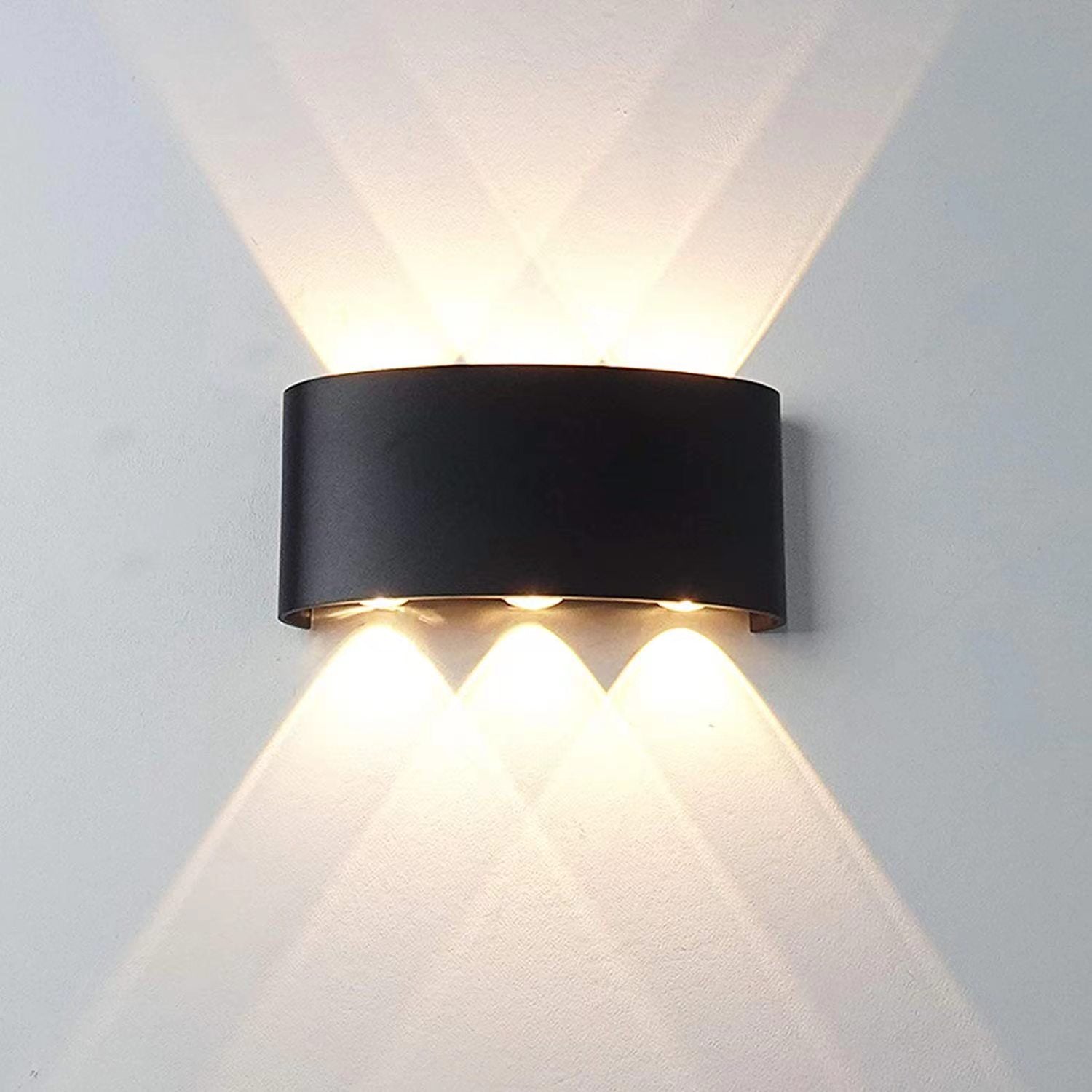 LED Wall Sconces: Modern Up/Down Indoor Outdoor Lights