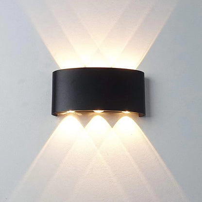 LED Wall Sconces: Modern Up/Down Indoor Outdoor Lights
