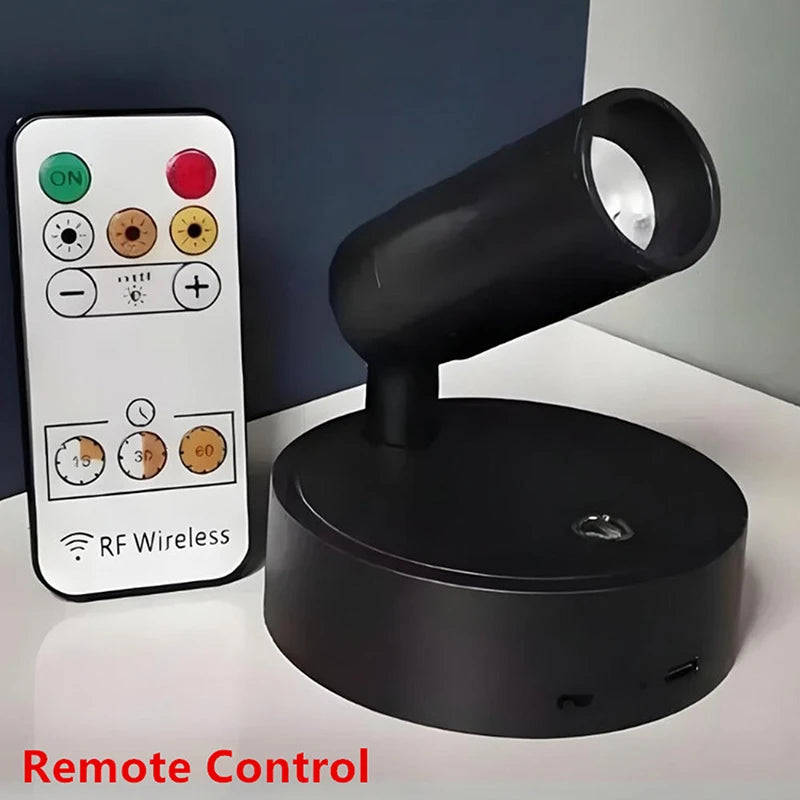 LED Spotlight Touch 2000mAh Magnetic Base Wall Light