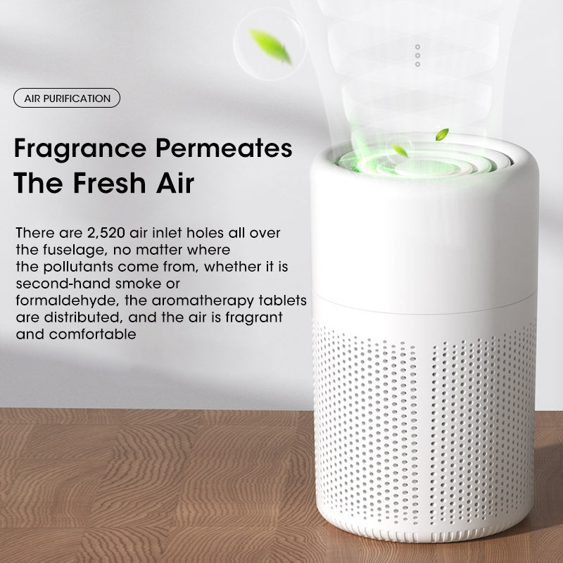 Air Humidifier: HEPA Mini Desktop Air Humidifier - Portable & Powerful