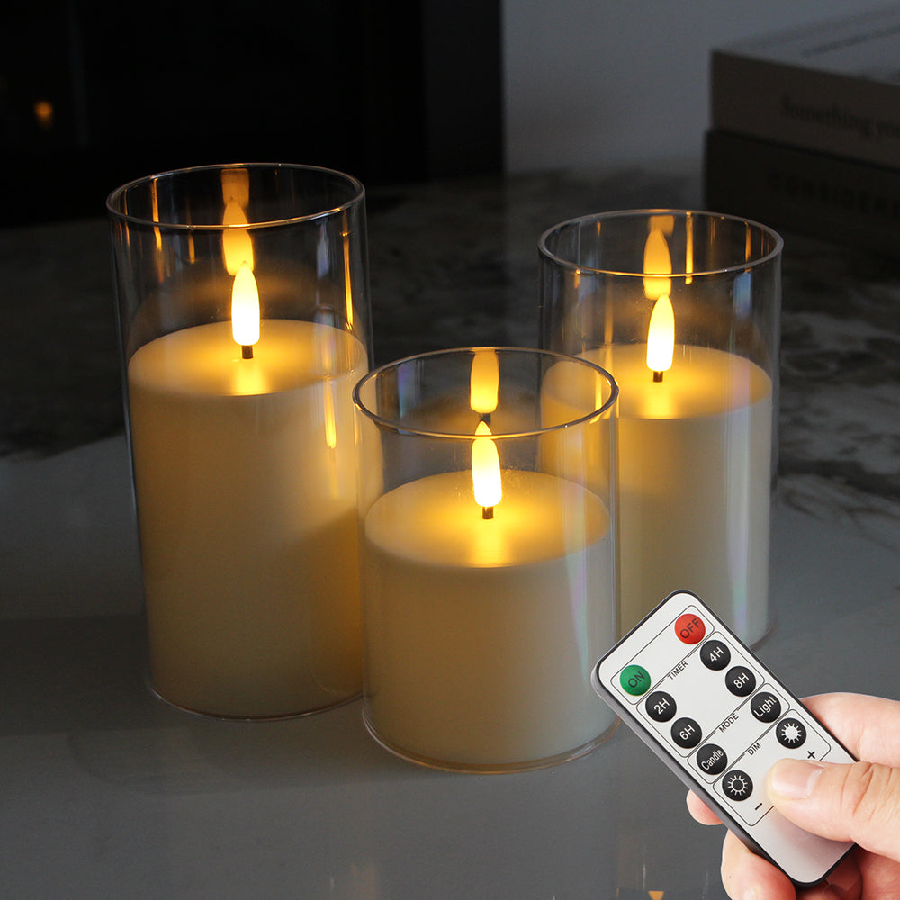LED Flameless Candles with Remote - Home & Party Decor
