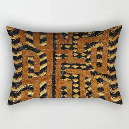Pillow Cover: Nordic Boho Throw Pillow Case 30x50cm - Modern Fall Decor