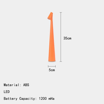 Nordic Creative Art ABS Rechargeable LED Decoration Table Lamp Desk Light For Bar Living Room Bedroom Study Lighting Fixtures