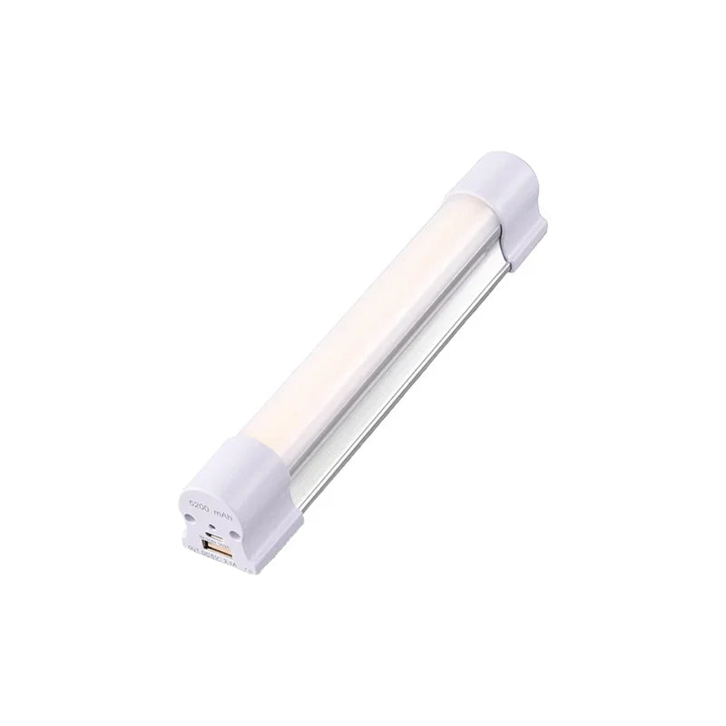 120W Rechargeable Work Light: Tube Lamp - 6000 Lumens Light