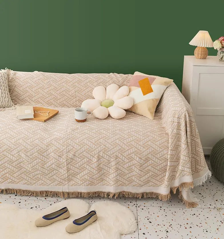 Universal Sofa Cover - French Style, All-Season Protection