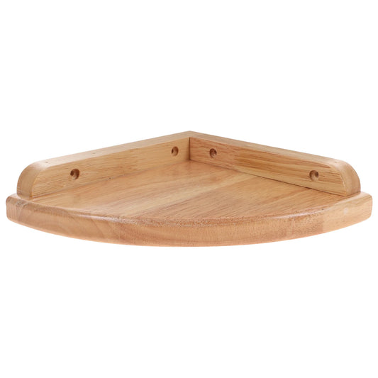 Floating Shelves - Rustic Wood Wall Mounted Corner Organizer