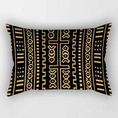 Pillow Cover: Nordic Boho Throw Pillow Case 30x50cm - Modern Fall Decor