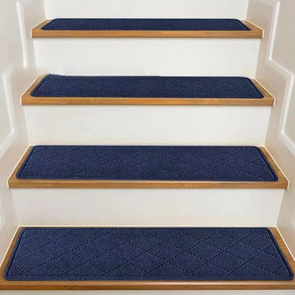 Non-Slip Stair Treads 8x30" Self-Adhesive Carpet Runner