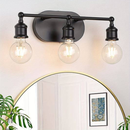 Vanity Light Fixture: Modern Brushed Nickel Wall Sconce