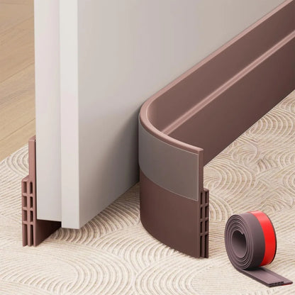 Soundproof Door Sealer Strip - Self-Adhesive Draft Stopper