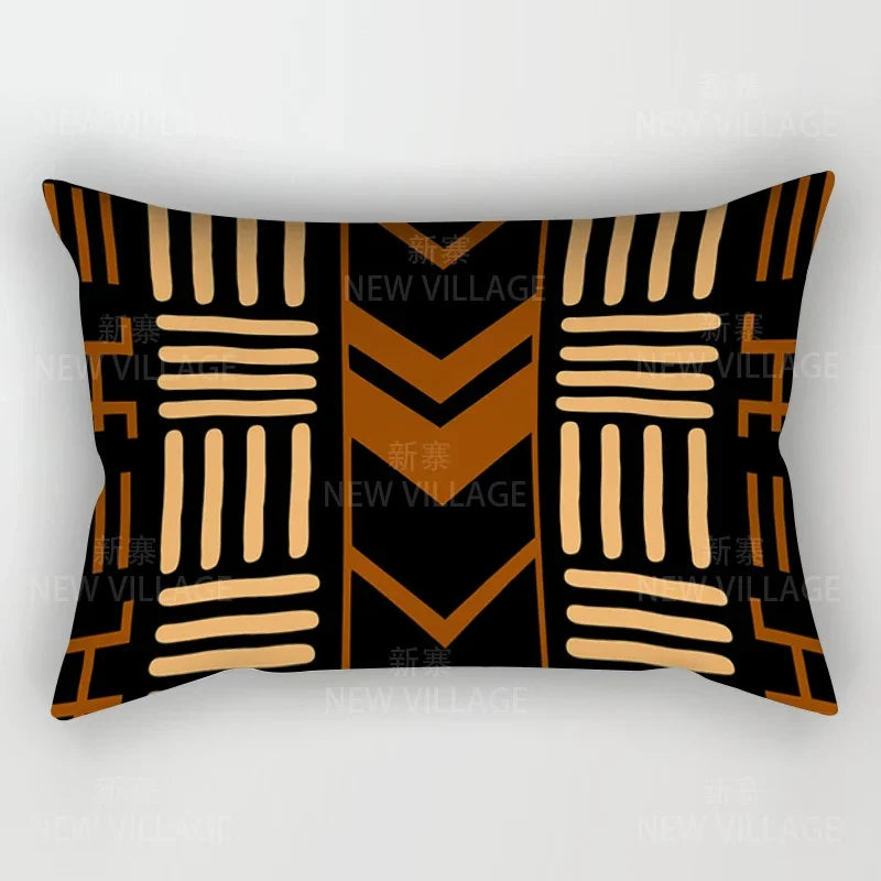 Pillow Cover: Nordic Boho Throw Pillow Case 30x50cm - Modern Fall Decor