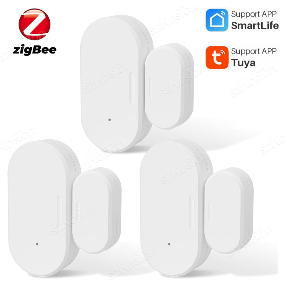 ZigBee Smart Door Alarm Sensor - Alexa/Google Home Security