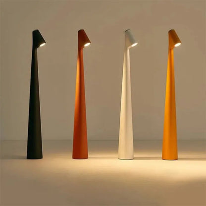 Nordic Creative Art ABS Rechargeable LED Decoration Table Lamp Desk Light For Bar Living Room Bedroom Study Lighting Fixtures