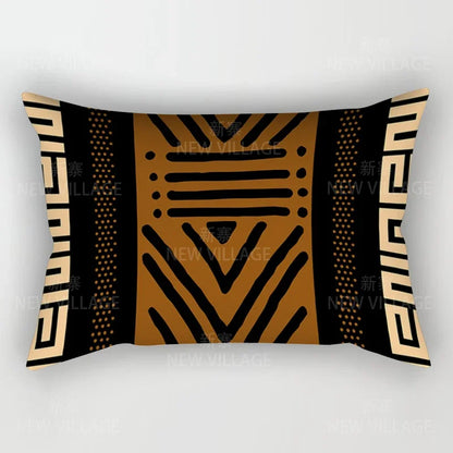 Pillow Cover: Nordic Boho Throw Pillow Case 30x50cm - Modern Fall Decor