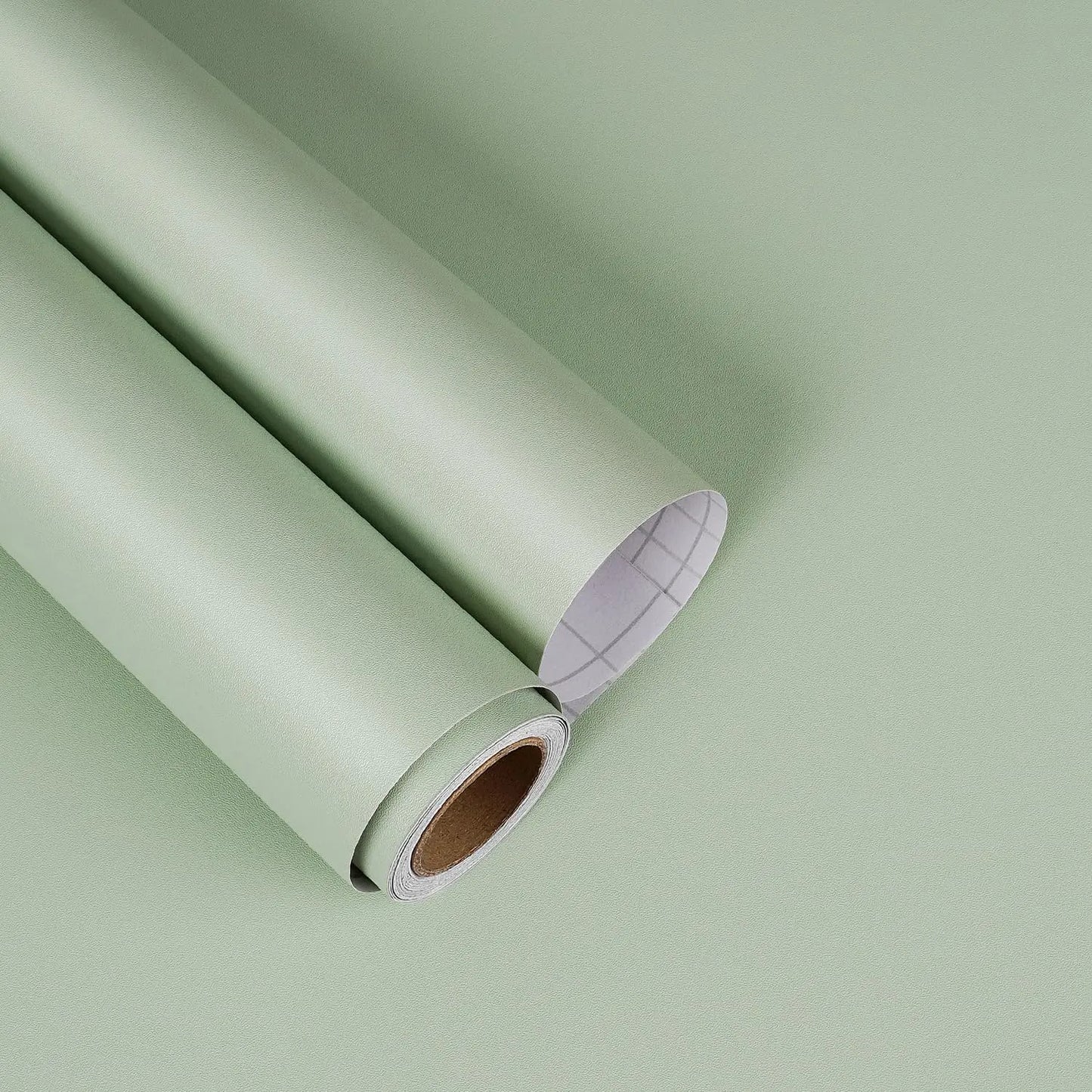 100cm Matte Wallpaper Green/White/Black PVC Self-Adhesive for Wall Shelf Liner Table Door Living Room Contact Paper Wall Decor