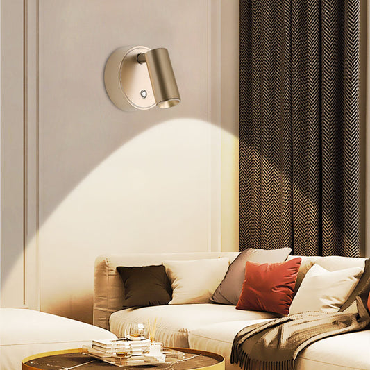 LED Magnetic Wall Lamp: Touch Control, 3-Color Adjustable