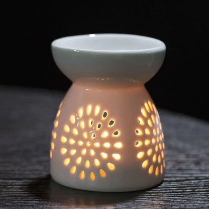 Candle Warmer: Valentine's Wax Melt Burner - Ceramic Candle Warmer Diffuser