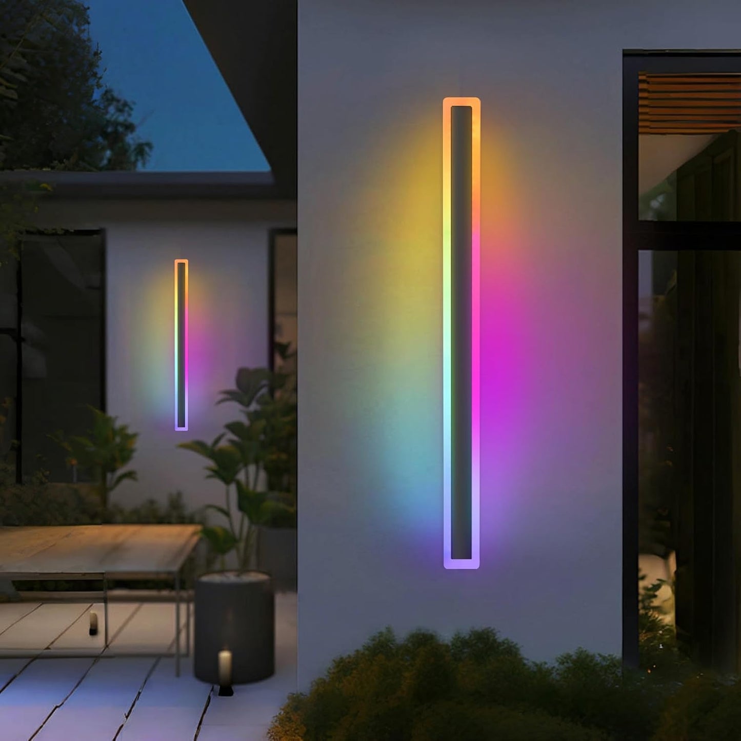 RGB LED Strip Light: Remote & WiFi Control, Waterproof Outdoor