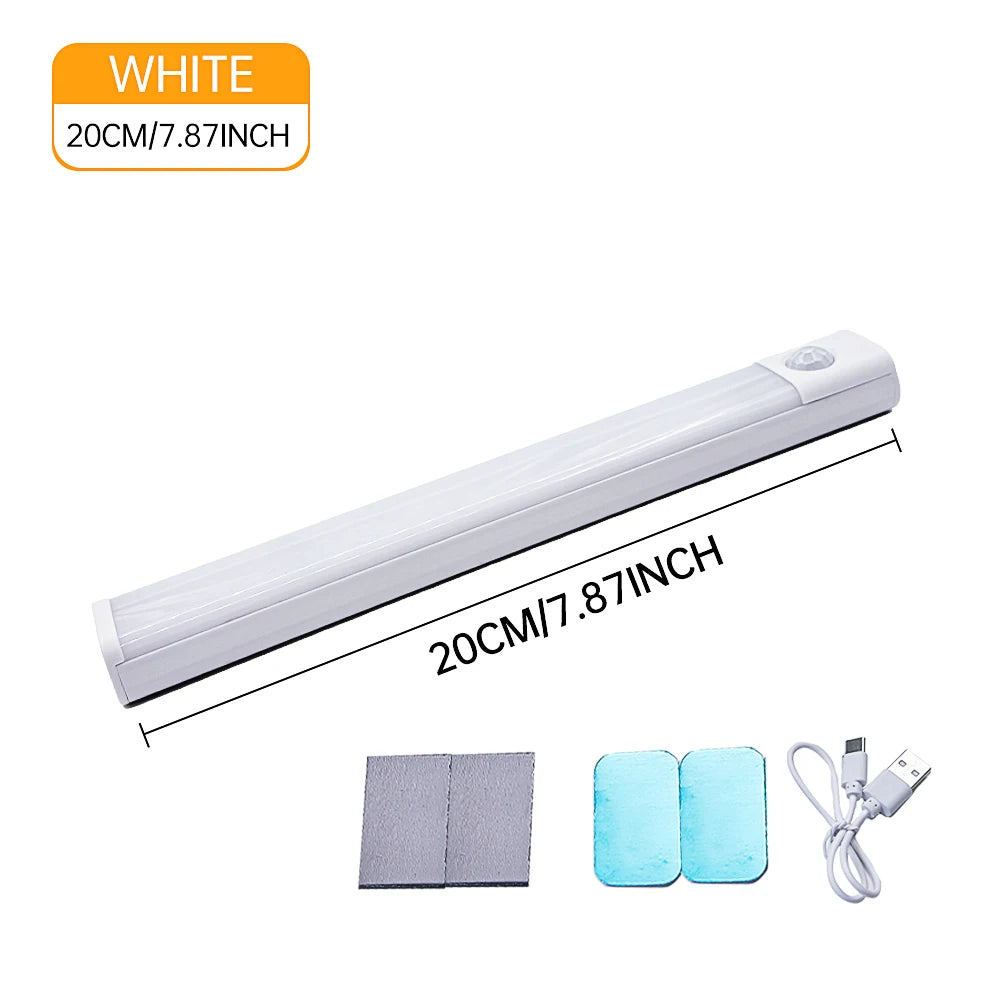 LED Motion Sensor Night Light - Wireless & Rechargeable