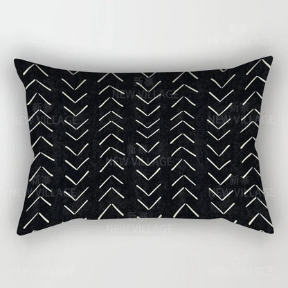 Pillow Cover: Nordic Boho Throw Pillow Case 30x50cm - Modern Fall Decor