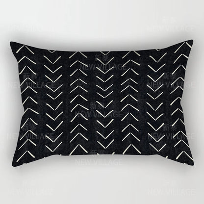 Pillow Cover: Nordic Boho Throw Pillow Case 30x50cm - Modern Fall Decor