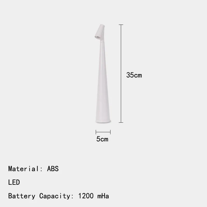 Nordic Creative Art ABS Rechargeable LED Decoration Table Lamp Desk Light For Bar Living Room Bedroom Study Lighting Fixtures
