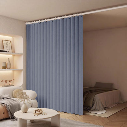 Light Filtering Room Divider Curtain - Sheer Privacy Partition