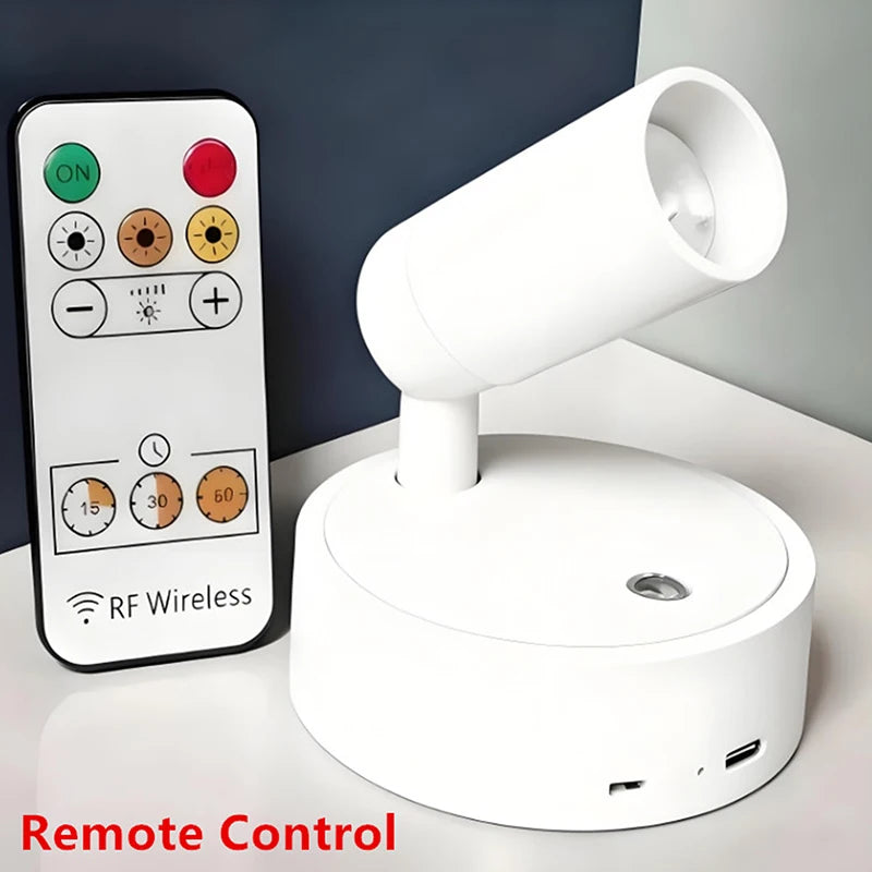 LED Spotlight Touch 2000mAh Magnetic Base Wall Light