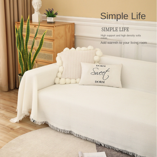 Universal Sofa Cover - French Style, All-Season Protection