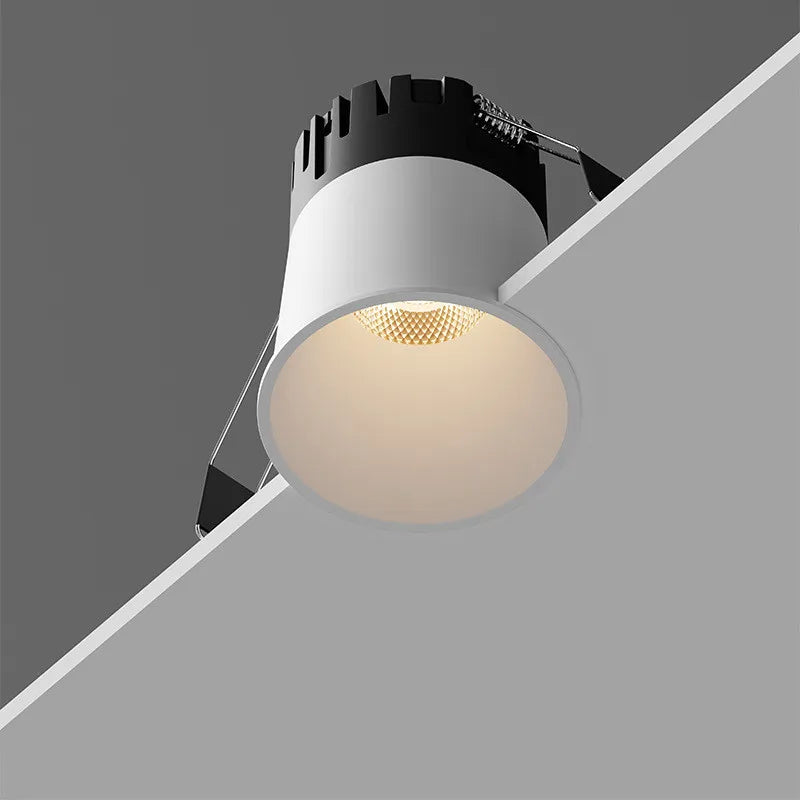 Mini Anti-glare LED COB Spotlight 3W 5W 7W 10W 12W 15W Dimmable LED Downlight 18W 110V 220V Ceiling Lights For Indoor lighting