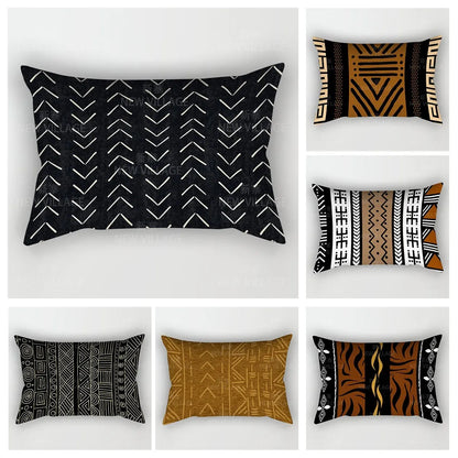 Pillow Cover: Nordic Boho Throw Pillow Case 30x50cm - Modern Fall Decor