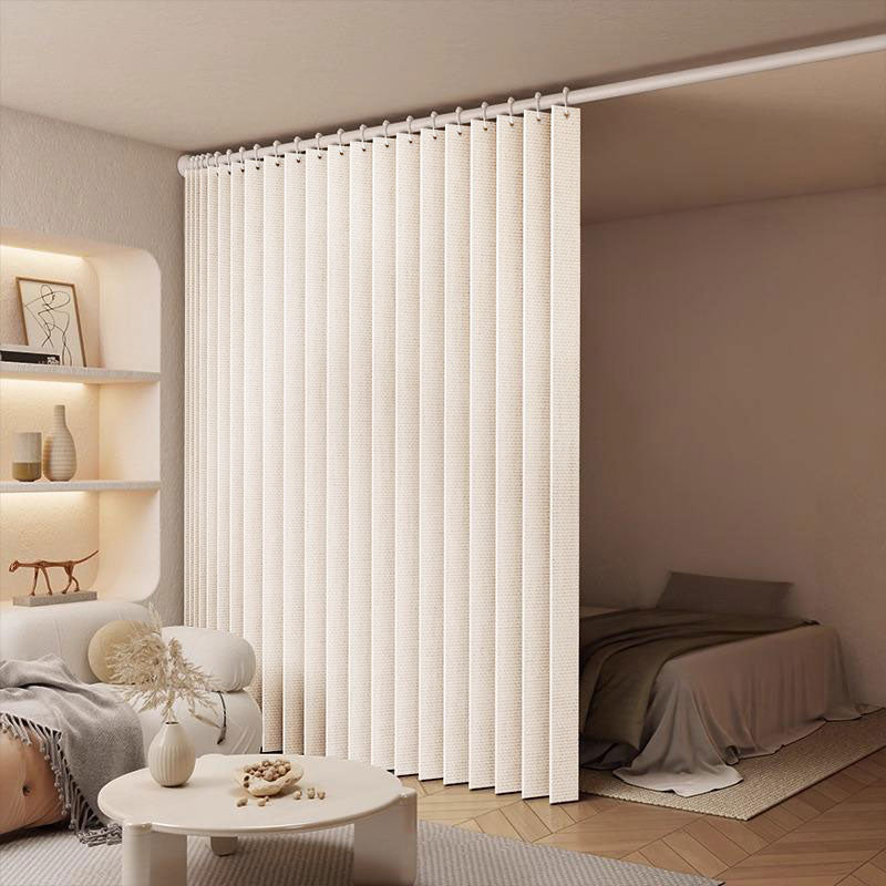 Light Filtering Room Divider Curtain - Sheer Privacy Partition