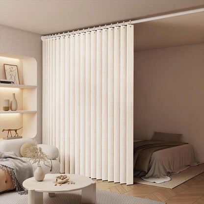 Light Filtering Room Divider Curtain - Sheer Privacy Partition
